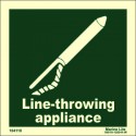 LINE THROWING APPL  (15x15cm) Phot.Vin. IMO sign 104118 / LSS015