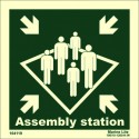 ASSEMBLY STATION  (15x15cm) Phot.Vin. IMO sign 104119 / MES001