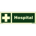 HOSPITAL  (10x30cm) Phot.Vin. IMO sign 104140