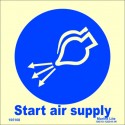 START AIR SUPPLY  (15x15cm) Phot.Vin. IMO sign 105108 / MSS030