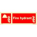 FIRE HYDRANT  (10x30cm) Phot.Vin. IMO sign 146148