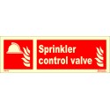 SPRINKLER CONTROL VALVE  (10x30cm) Phot.Vin. IMO sign 146153