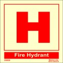 FIRE HYDRANT  (15x15cm) Phot.Vin. IMO sign 230058