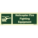 HELICOPTER FIRE FIGHTING EQUIP(10X30) Photol Vin IMO sign 10-0647