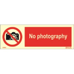 NO PHOTOGRAPHY (10x30cm) Phot.Vin. IMO sign 218692