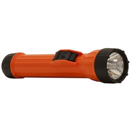 Flashlight Bright star 2224, safety approved, orange 3x D-cell waterproof, PR3 
